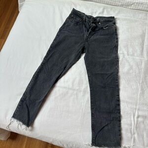 Levi’s Washed Black 501s Women's Jeans